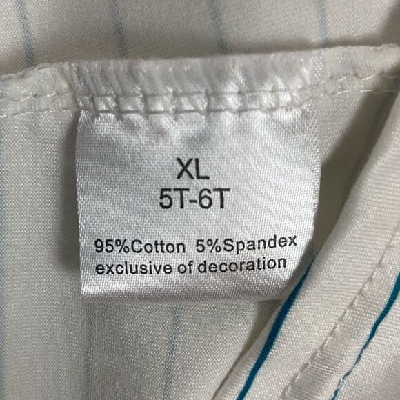 The Spotted Phoenix Dress Girls 5-6T (XL) Black White Composition Notebook Paper - Picture 4 of 4